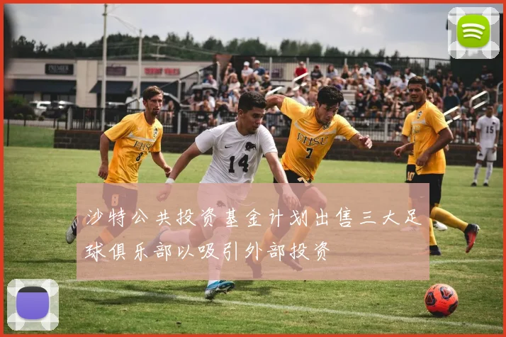 沙特公共投资基金计划出售三大足球俱乐部以吸引外部投资