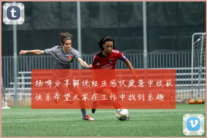杨鸣分享解说经历感叹疲惫中收获快乐希望大家在工作中找到乐趣
